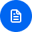 Blog blue icon